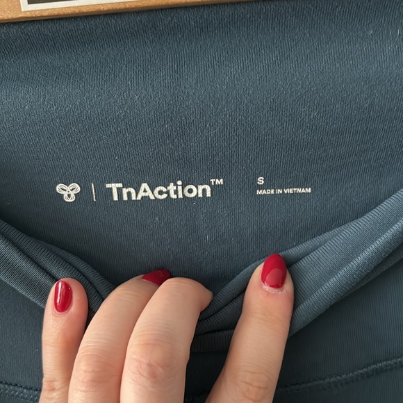 TnAction Aritia Blue Leggings Size Small - Picture 5 of 5
